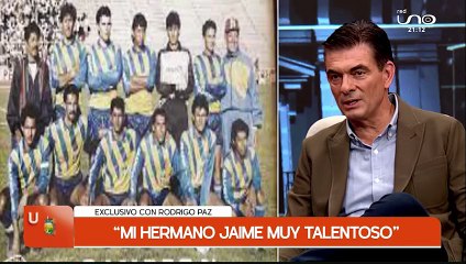 RODRIGO PAZ SOBRE EL DEPORTE