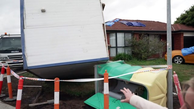 Thunderstorms cause widespread damage across Victoria