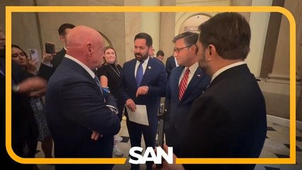 Johnson, Democratic senators clash publicly over Epstein files, shutdown