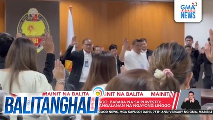 NBI Director Jaime Santiago, bababa na sa puwesto; kapalit niya, posibleng pangalanan na ngayong linggo | Balitanghali