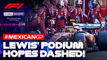 Hamilton hit with penalty after duel with Verstappen! | Formula 1 Mexico City Grand Prix 2025