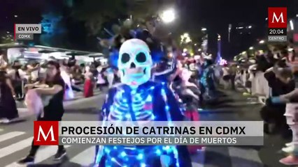 CdMx se llena de color con la Mega Procesión de Catrinas que lleva la tradición al Zócalo capitalino