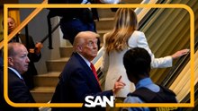White House demands probe after Trump’s UN escalator mishap
