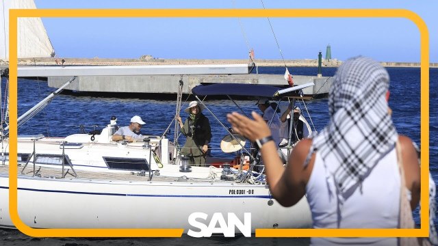 Italy and Spain send naval ships to protect Gaza aid flotilla
