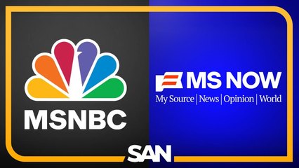 MSNBC to rebrand as MS NOW, drops peacock logo in spinoff from NBC
