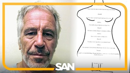 House Dems release Epstein birthday letter allegedly signed by Trump amid files dump