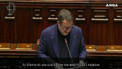 Ponte, Salvini: "La Corte dei conti non modifica il termine per la registrazione"