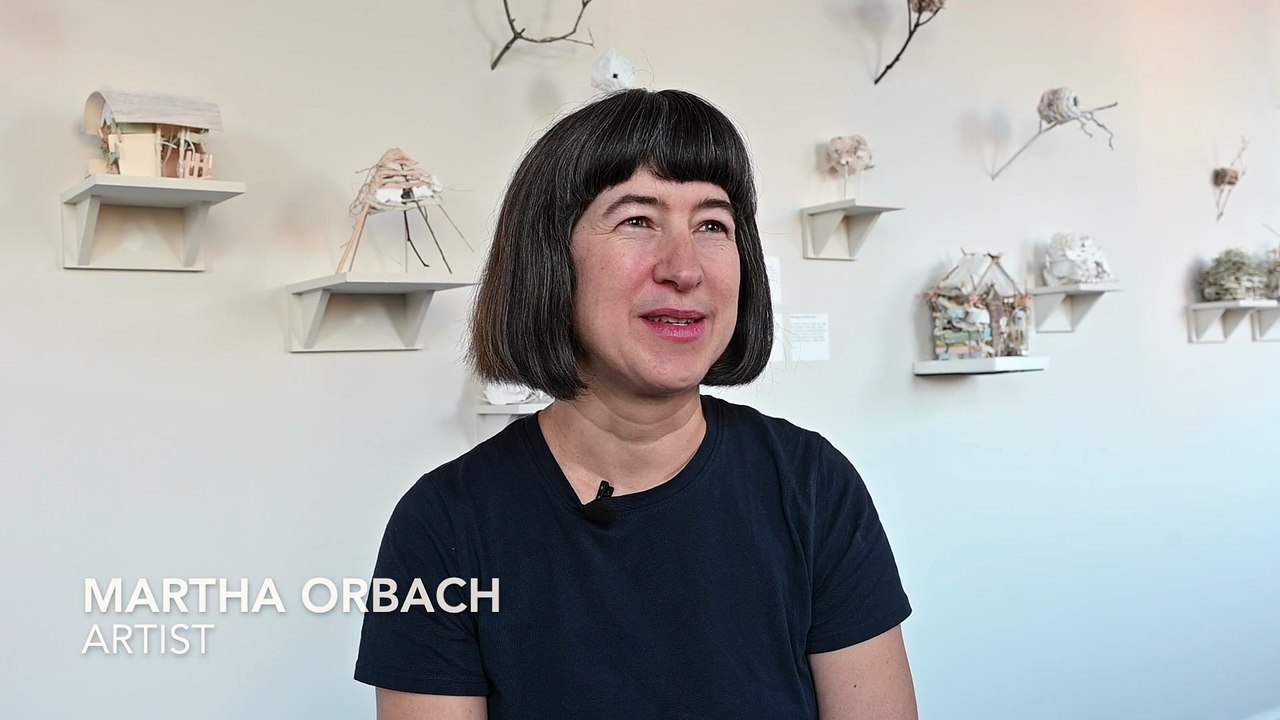 Artist Martha Orbach's exhibition - To Build a Home