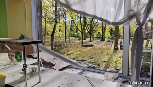 Ucraina, attacco russo colpisce un ospedale pediatrico a Kherson