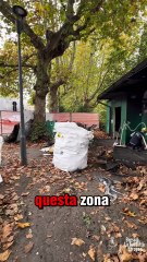 Brescia - I lavori di demolizione del chiosco di via Tartaglia (29.10.25)