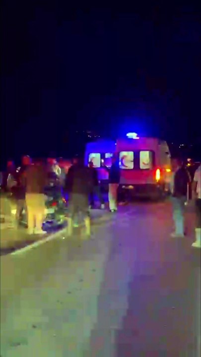 Sinop Samsun yolu Yenikent mevkinde kaza