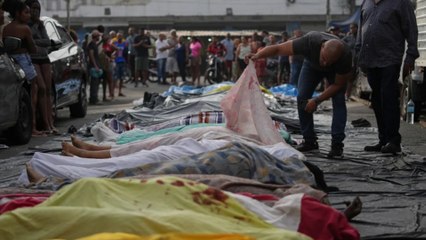Río de Janeiro despierta con una matanza: decenas de cadáveres y Lula sopesa enviar al Ejército