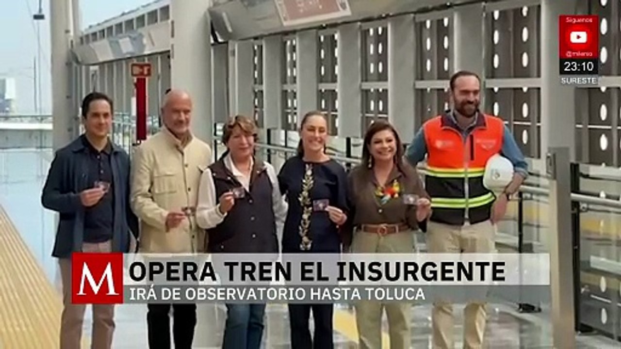 Claudia Sheinbaum anuncia cuándo comenzará a operar el Tren Insurgente