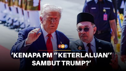 Muhyiddin persoal sambutan ‘keterlaluan’ PM terhadap Trump