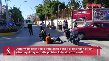 Kaza sonrası şaşırtan teşekkür: Seni nerede bulabilirim!