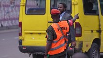 Soldiers deployed in Kinshasa to control traffic