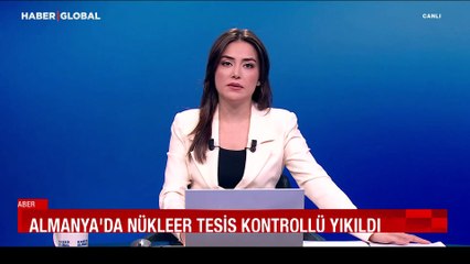 Almanya'da nükleer tesis kontrollü yıkıldı: Soğutma kulelerinin yıkımı için 600 kilo patlayıcı kullanıldı