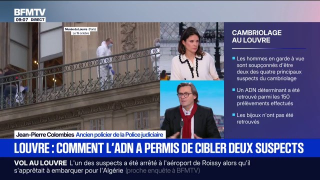 Cambriolage au Louvre: cet ancien policier à la Police judiciaire estime qu'il est impossible que les auteurs soient des amateurs