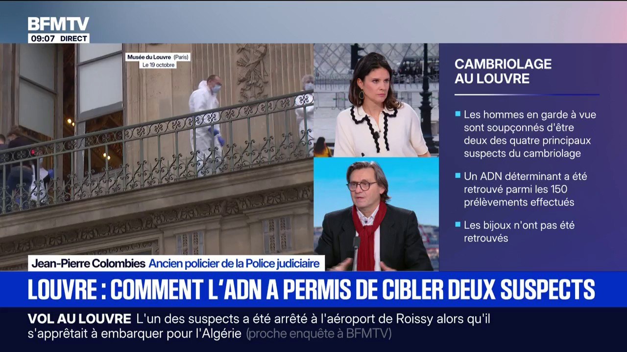 Cambriolage au Louvre: cet ancien policier à la Police judiciaire estime qu'il est "impossible" que les auteurs soient des "amateurs"