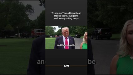 Trump pushes Texas redistricting to secure GOP House majority