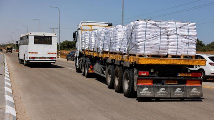 Cessez-le-feu à Gaza : l’aide humanitaire peut-elle entrer dans l’enclave palestinienne ?