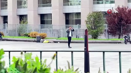 İstanbul Adalet Sarayı önünde silah sesleri yükseldi