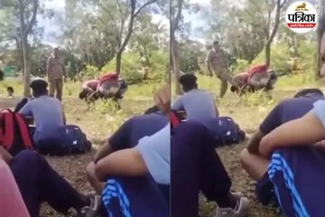 आदिवासी अभ्यर्थी के साथ शर्मनाक घटना: वीडियो में दिखी मारपीट और अपमान 😡