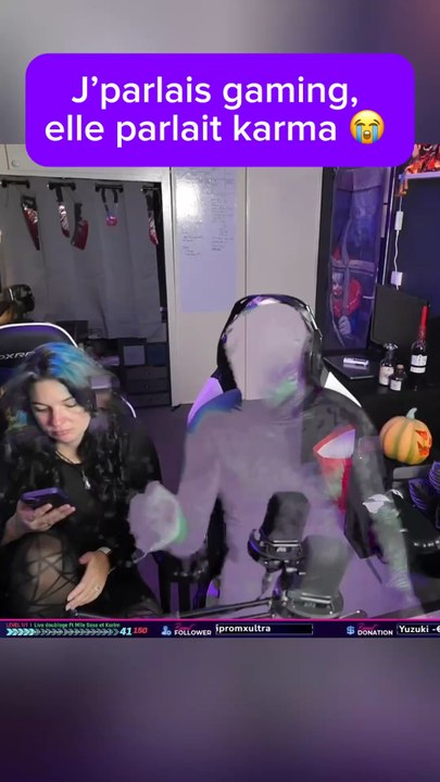J’parlais gaming, elle parlait karma 😭