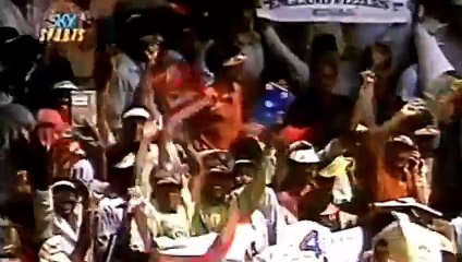 Venkatpathy Raju pick the wicket of Mike Gatting 2nd Test at Chennai, Feb 11 1993