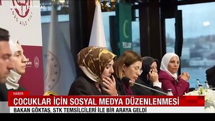 Göktaş ile STK temsilcileri sosyal medya yasası için buluştu