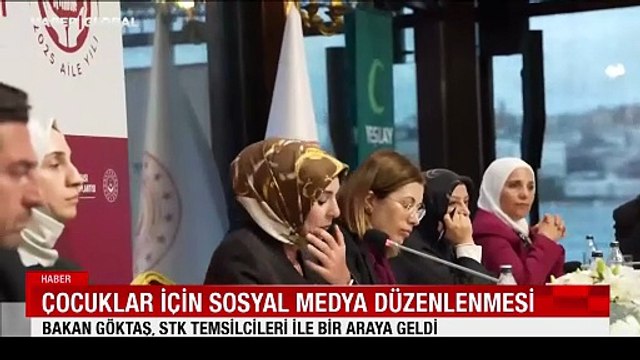 Göktaş ile STK temsilcileri sosyal medya yasası için buluştu