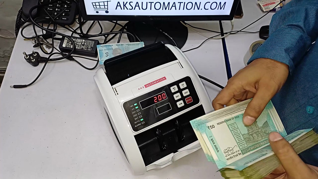 💸 Top Currency Counting Machine Suppliers in Bijnor, Uttar Pradesh | From Delhi’s AKS Automation