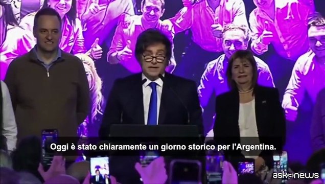 Argentina, partito Milei vince le elezioni parlamentari