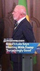 Brazil’s Lula Says Meeting With Trump ‘Surprisingly Good’