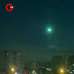 Moskova'da gökyüzünü meteor aydınlattı
