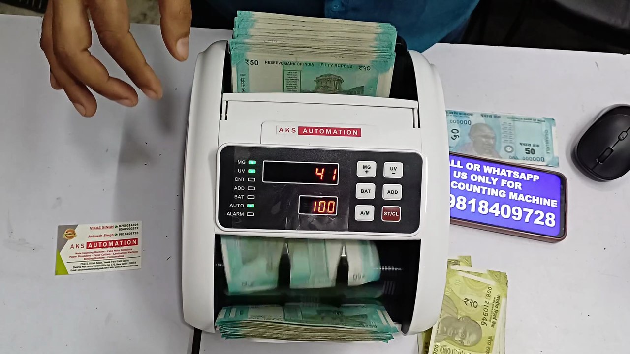 💸 Top Currency Counting Machine Suppliers in Deoband, Uttar Pradesh | From Delhi’s AKS Automation