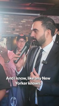 Zohran Mamdani campaigns in the Bronx ahead of the NYC mayoral election