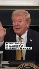 Trump se moque de l'accent d'une journaliste française