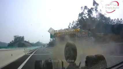 Car Bursts Into Flames After High-Speed Crash | Crash Pulse