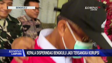 Kepala Disperindag Bengkulu Jadi Tersangka korupsi