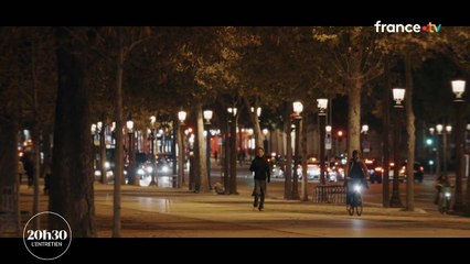 Valérie Lemercier et Laurent Delahousse dans "20h30 Le Dimanche"
