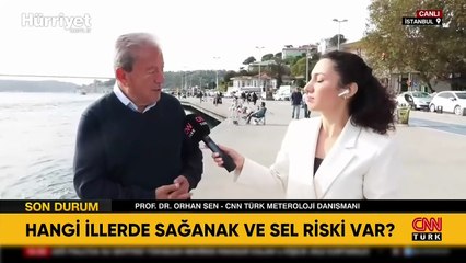 İstanbul'da dolu alarmı! Prof. Dr. Orhan Şen riskli bölgeleri paylaştı