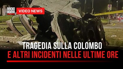 Tragedia sulla Colombo e altri incidenti nelle ultime ore