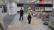 高雄捷運都會公園站傳「落軌」？ 警方釐清中