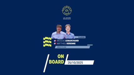 TRANSAT CAFÉ L'OR Le Havre Normandie 2025 - C'est engagé... et humide à bord de Weecycling