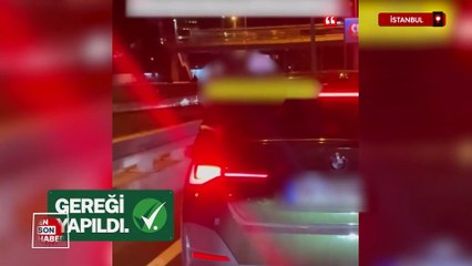 İstanbul'da kadın sürücüye saldıran trafik zorbası yakalandı