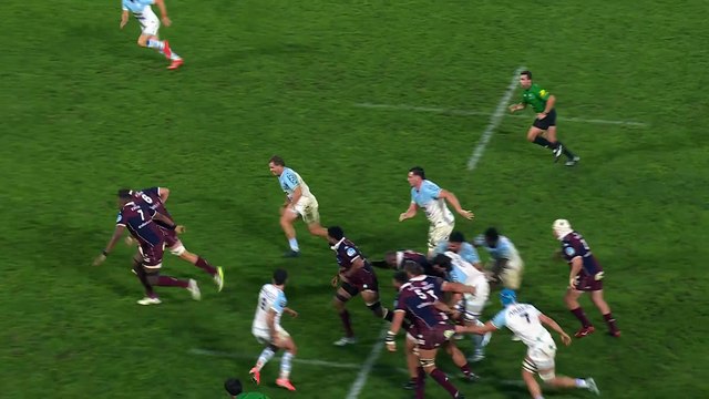 TOP 14 - Essai de Salesi RAYASI (UBB) - Union Bordeaux-Bègles - Aviron Bayonnais
