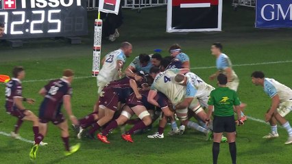 TOP 14 - Essai de Gaetan BARLOT (UBB) - Union Bordeaux-Bègles - Aviron Bayonnais