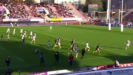 TOP 14 - Essai de Emilien GAILLETON (SP) - Racing 92 - Section Paloise
