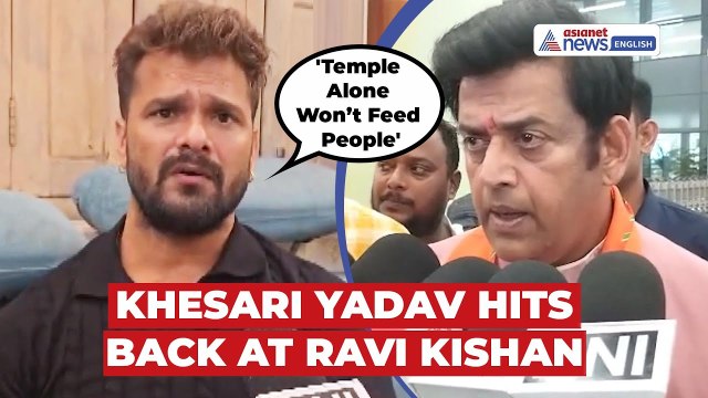 Khesari Lal Yadav SLAMS Ravi Kishan: 'Temple Important, But So are Jobs & Education'